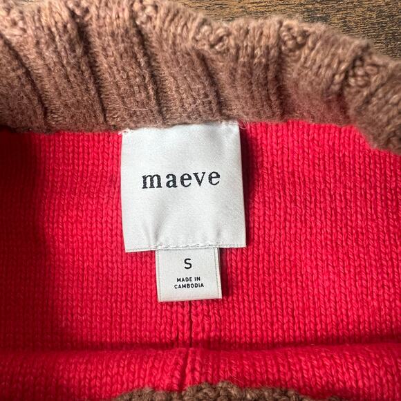 Anthropologie x Maeve Sweater Women's S The Chandler Relaxed Colorblock Crewneck - Picture 7 of 10
